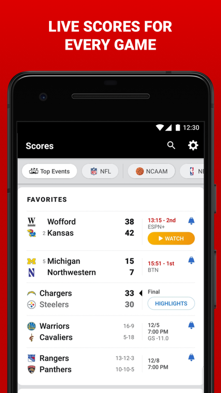 Download Watchespn App For Android Everprimo - roblox hack android espaÃ±ol